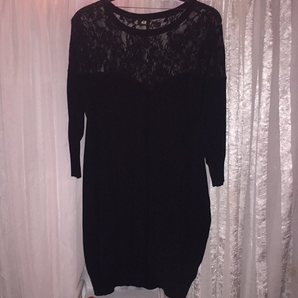 Sexy and cute fitted black dress